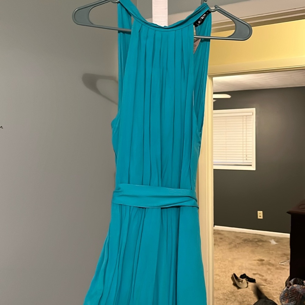 Short turquoise dress size S